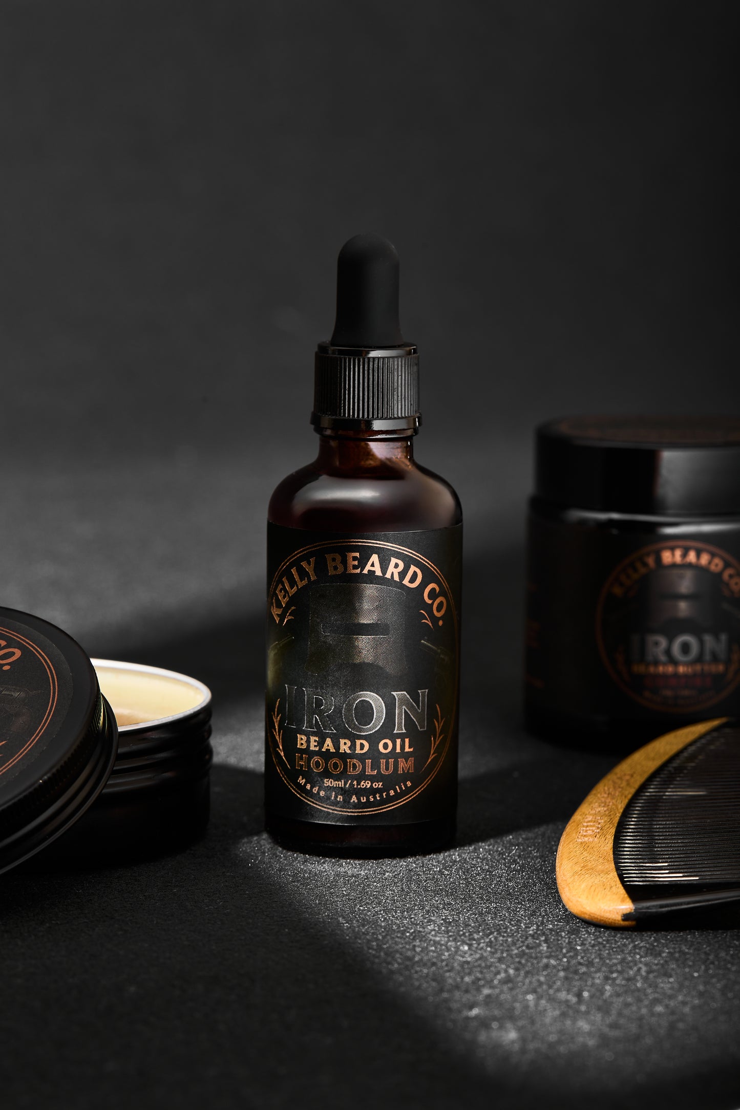 Kelly Beard Co. Iron Beard Oil