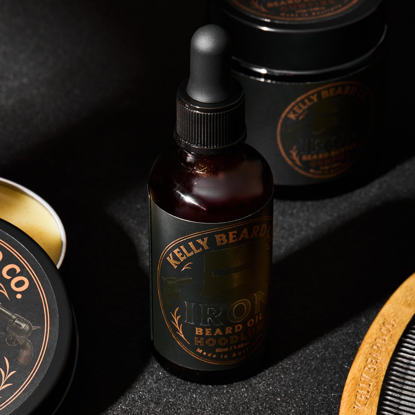 Kelly Beard Co. Iron Beard Oil